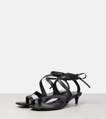 Aimee 35 leather sandals | Khaite