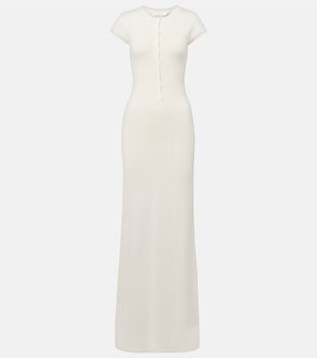 Robe longue Caden en soie mélangée | Aya Muse