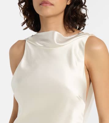 Bridal Robe Arlo aus Wolle und Seide | Danielle Frankel