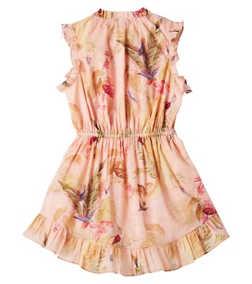 Rhiannon floral ruffled cotton dress | Zimmermann Kids