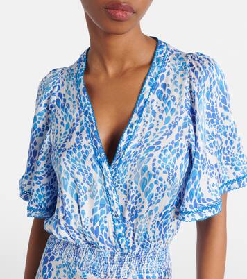 Mabelle printed maxi dress | Poupette St Barth