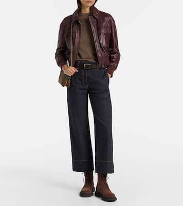 Monili suede ankle boots | Brunello Cucinelli