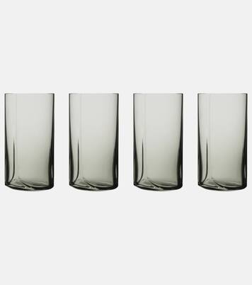 Set de 4 vasos altos Hew | Zaha Hadid Design