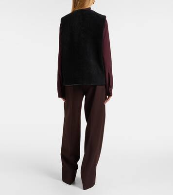 Gliss shearling vest | Blazé Milano