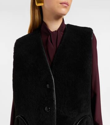 Gliss shearling vest | Blazé Milano