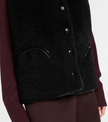Gliss shearling vest | Blazé Milano