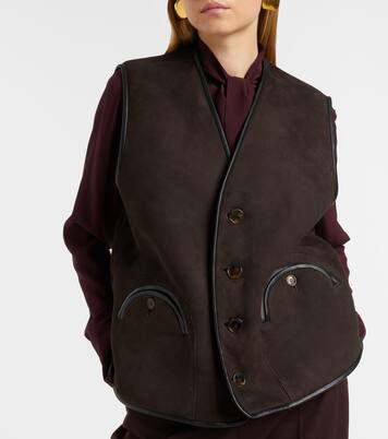 Gliss shearling vest | Blazé Milano