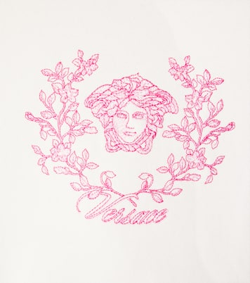 Medusa cotton jersey sweater | Versace Kids
