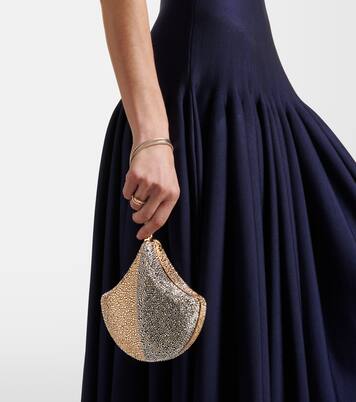 Diva's Dream Ginkgo embellished clutch | Bvlgari