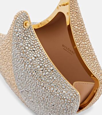 Diva's Dream Ginkgo embellished clutch | Bvlgari