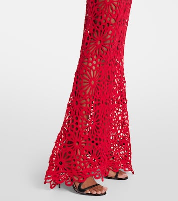 Maxirock Obie aus Häkelstrick | Norma Kamali