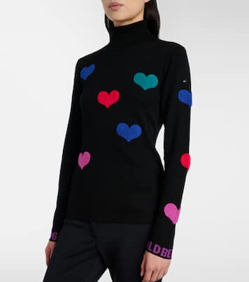 Jersey de cuello alto Bacio adornado | Goldbergh