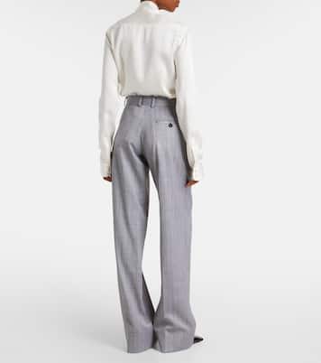 Weite Hose aus Wolle | Stella McCartney