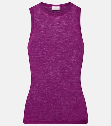 Cashmere and silk tank top | Saint Laurent