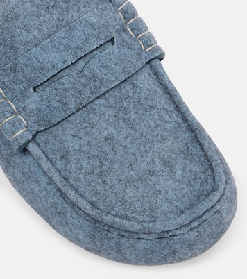 绒面革穆勒鞋 | JW Anderson