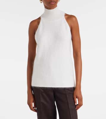 Leya knitted cashmere tank top | Lisa Yang