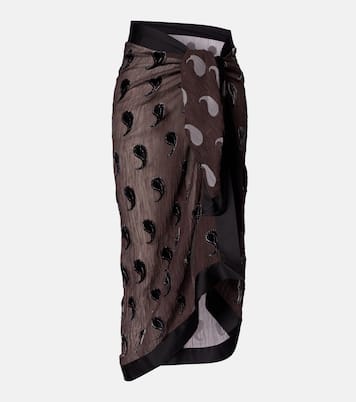 Cover-up aus einem Seidengemisch | Tory Burch