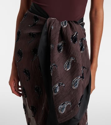 Cover-up aus einem Seidengemisch | Tory Burch