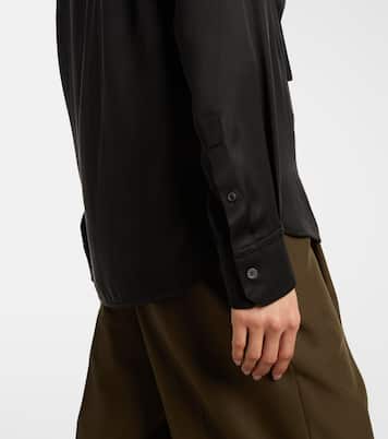 Silk satin blouse | Loewe