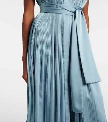 Midikleid Phare aus Satin | Joseph