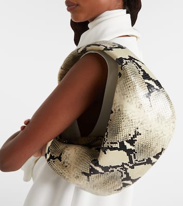 Olivia Medium leather shoulder bag | Khaite