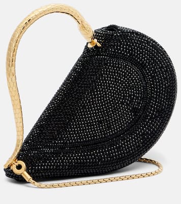 Tote Bag Serpenti Cuore 1968 aus Veloursleder | Bvlgari