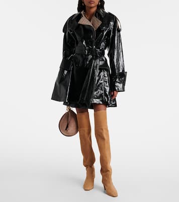 Overknee-Stiefel Nomad 50 aus Veloursleder | Aquazzura