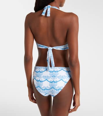 Brussels printed bikini top | Melissa Odabash