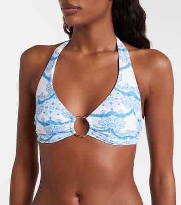 Brussels printed bikini top | Melissa Odabash