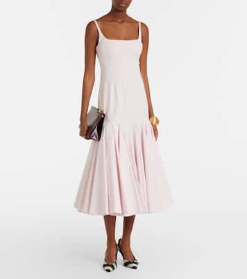 Abito midi Agave in popeline di cotone | Jacquemus