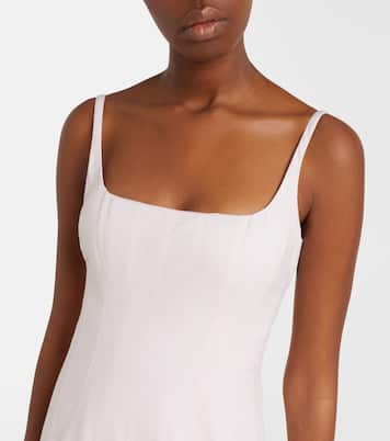 Abito midi Agave in popeline di cotone | Jacquemus