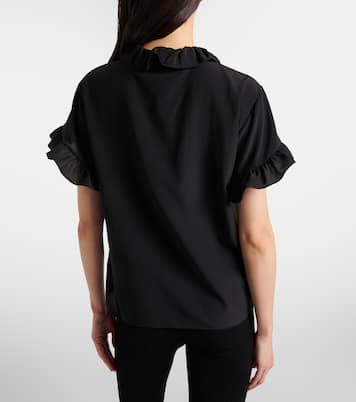 Top de crepé de china de seda | Chloé