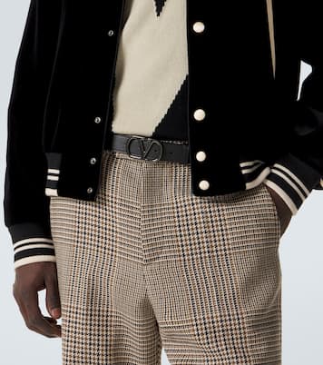 VLogo leather belt | Valentino Garavani