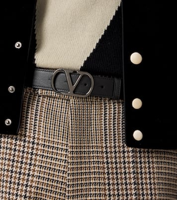 VLogo leather belt | Valentino Garavani