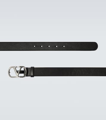 VLogo leather belt | Valentino Garavani