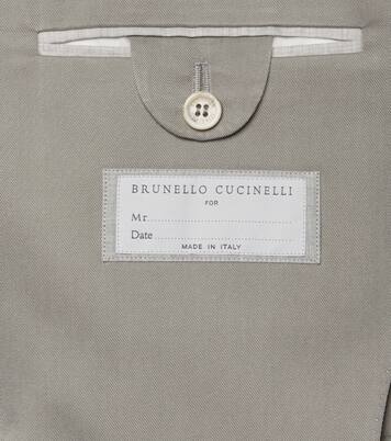 Veste de costume en soie | Brunello Cucinelli