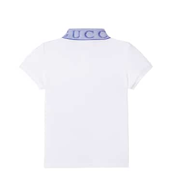 قميص بولو لمولود جديد من القطن المخلوط  | Gucci Kids