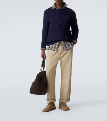 Jersey trenzado de algodón | Polo Ralph Lauren