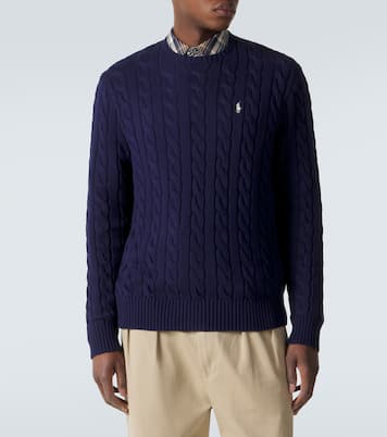 Jersey trenzado de algodón | Polo Ralph Lauren
