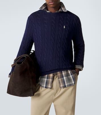 Jersey trenzado de algodón | Polo Ralph Lauren