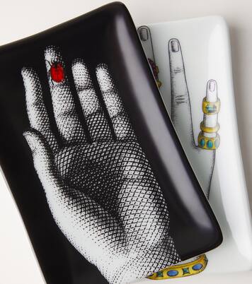 Posacenere Mano Con Coccinella in ceramica | Fornasetti