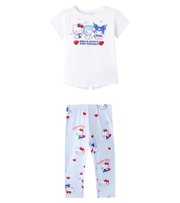 x Hello Kitty T-shirt and leggings set | Monnalisa