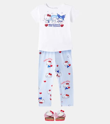 x Hello Kitty T-shirt and leggings set | Monnalisa