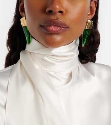 Prisma glass earrings | Bottega Veneta