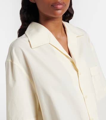 Cotton pajama shirt | Entire Studios