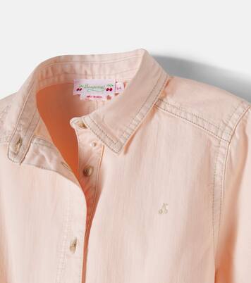 Lauriane belted denim dress | Bonpoint