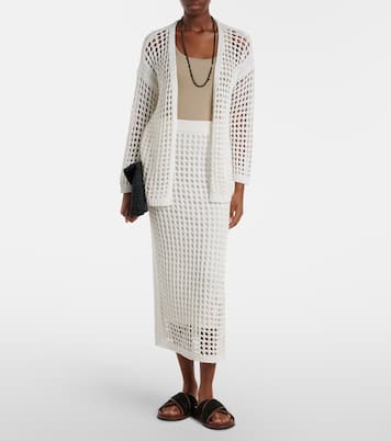 Wickel-Cardigan Gelo aus Baumwolle | Max Mara