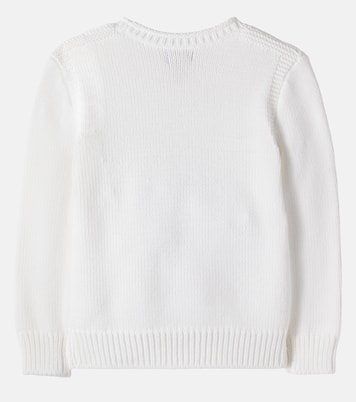 Printed cotton sweater | Polo Ralph Lauren Kids