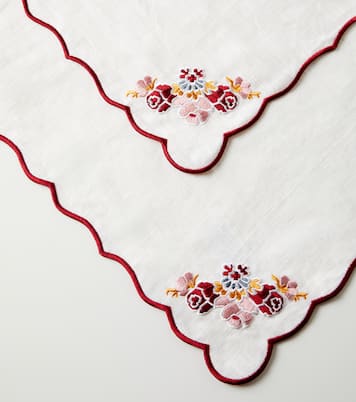 Set of 2 linen and cotton placemats | Cabana