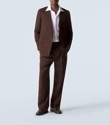 Richard linen and wool suit jacket | Umit Benan